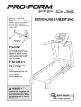 Pro-Form 5.2 Treadmill Bedienungsanleitung