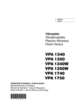 Wacker Neuson VPA1750 Parts Manual