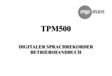 MPMan TPM500 Bedienungsanleitung