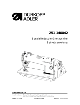 DURKOPP ADLER 251-140042 Bedienungsanleitung