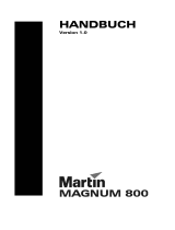 Martin Magnum 800 Benutzerhandbuch