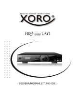 Xoro HRS 9199 LAN Bedienungsanleitung