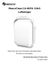 Meaco MeacoClean CA-HEPA 119x5 Benutzerhandbuch