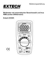 Extech Instruments EX505 Benutzerhandbuch
