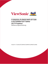 ViewSonic PJD6551W Benutzerhandbuch