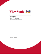 ViewSonic PX800HD Benutzerhandbuch