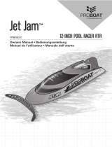 Pro Boat Jet Jam 12" Pool Racer Brushed RTR, Orange Bedienungsanleitung