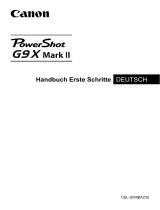 Canon PowerShot G9 X Mark II Benutzerhandbuch