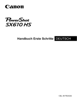 Canon PowerShot SX610 HS Benutzerhandbuch