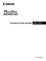 Canon PowerShot SX540 HS Benutzerhandbuch