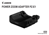 Canon Power Zoom Adapter PZ-E1 Benutzerhandbuch