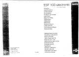AEG ESF103 Benutzerhandbuch