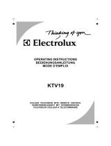 Aeg-Electrolux KTV19 Benutzerhandbuch