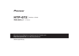 Pioneer HTP-072 Benutzerhandbuch