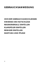 Bauknecht GVW930ONY/P01 Benutzerhandbuch