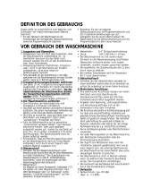 Bauknecht AWM 9110 BS Benutzerhandbuch