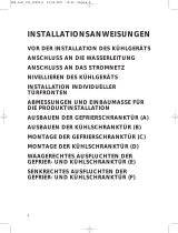 Bauknecht KSN 575 OP IN Installationsanleitung