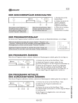 Bauknecht GSFS 60002 A+ Benutzerhandbuch
