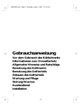Bauknecht KGEA Symphony 335 Benutzerhandbuch