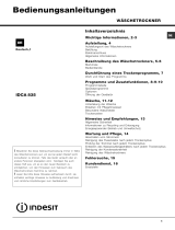 Indesit IDCA 835 B (DE) Benutzerhandbuch