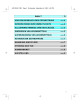 EDESA FRCS 2652 Benutzerhandbuch