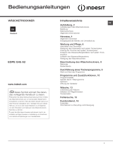 Indesit EDPE G45 A2 ECO (DE) Benutzerhandbuch