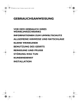 Bauknecht WLMG 885 Bedienungsanleitung