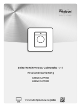 Whirlpool AWG 912 S/PRO Benutzerhandbuch