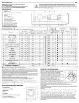 Indesit WDA 8614 Daily Reference Guide
