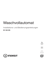 Indesit W 125 XS (DE) Benutzerhandbuch