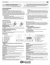Bauknecht WMTrend1034ZenCD Daily Reference Guide