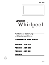 Whirlpool ADN 608 Benutzerhandbuch