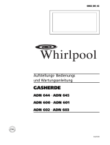Whirlpool ADN 602 Benutzerhandbuch