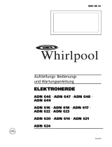 Whirlpool ADN 614 Benutzerhandbuch