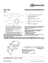Bauknecht EPV 7640/IN Benutzerhandbuch