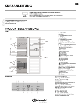 Bauknecht KGLF 20 A3+ IN Daily Reference Guide