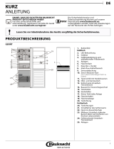 Bauknecht KGNF 18 A3+CONNECT Daily Reference Guide