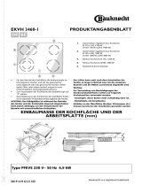 Bauknecht EKVH 3460-1 IN Benutzerhandbuch