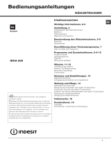 Indesit IDCA 835 B (DE) Benutzerhandbuch