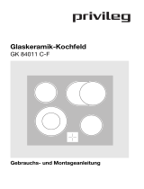 Privileg GK 84011 C F Benutzerhandbuch