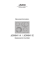 Juno-Electrolux JCK641E Benutzerhandbuch