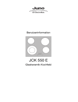 Juno-Electrolux JCK550E 52C Benutzerhandbuch