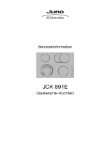 Juno-Electrolux JCK891E Benutzerhandbuch
