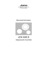Juno JCK 630E DUAL BR. Benutzerhandbuch