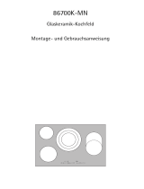 AEG 86700K-MNHIC80 Benutzerhandbuch