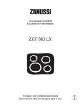 Zanussi ZKH 863LX  ZAN/HIC-8 Benutzerhandbuch