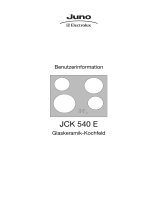 Juno-Electrolux JCK 540E DUAL BRAND Benutzerhandbuch