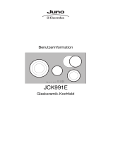 Juno-Electrolux JCK991E 86A Benutzerhandbuch