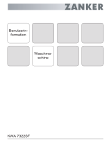 ZANKER KWA7322SF Benutzerhandbuch