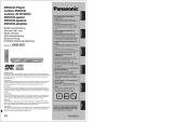 Panasonic dvd s75 eg s Bedienungsanleitung